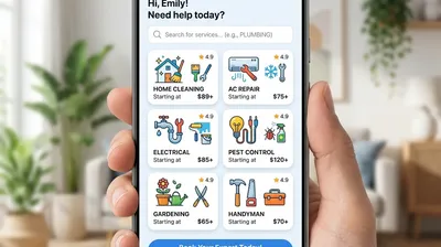 Erranddo App Mockup